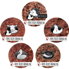 BARFmenu Vers Vlees Hond | Mixdoos 'Compleet' | Complete KVV, BARF