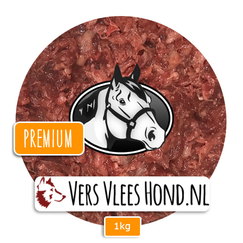 BARFmenu Vers Vlees Hond | Paard Premium | Aanvullende KVV, BARF