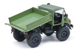 O00445 MB Unimog 406 cabrio groen