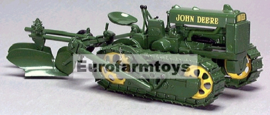 JDM189 JD Lindeman Crawler + Two Bottom Plow
