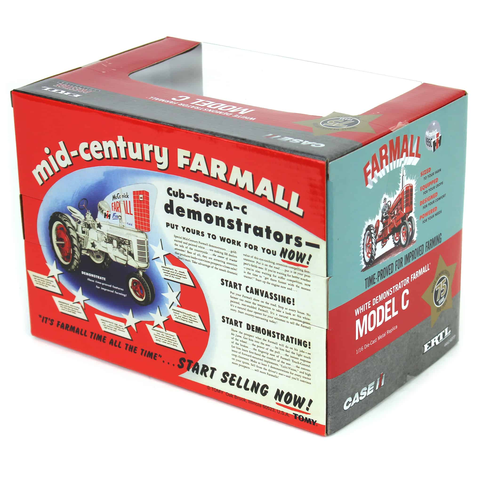 E44414 IH Farmall C White demonstrator