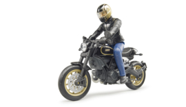 U63050 Ducati Scrambler Racer + driver