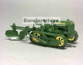 JDM189 JD Lindeman Crawler + Two Bottom Plow
