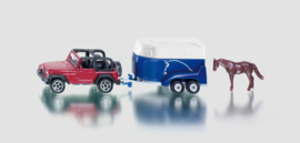 S01651 Jeep + paardentrailer