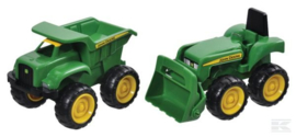 E42952 JD kiepwagen + traktor