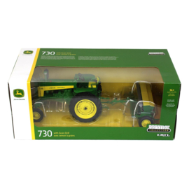 E45790  JD 730WF + JD graanzaaimachine