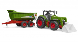 U03452 Roadmax tractor+lader+trailer