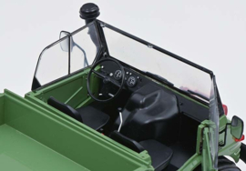 O00445 MB Unimog 406 cabrio groen