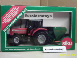 S03159X  Massey Ferguson Tractor met Kunstmeststrooier