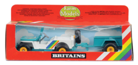 B09433fd Jeep + mini trailer 1980