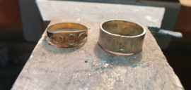 Herstellen oude ring