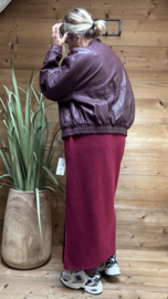 Veste Madelene  bordeaux