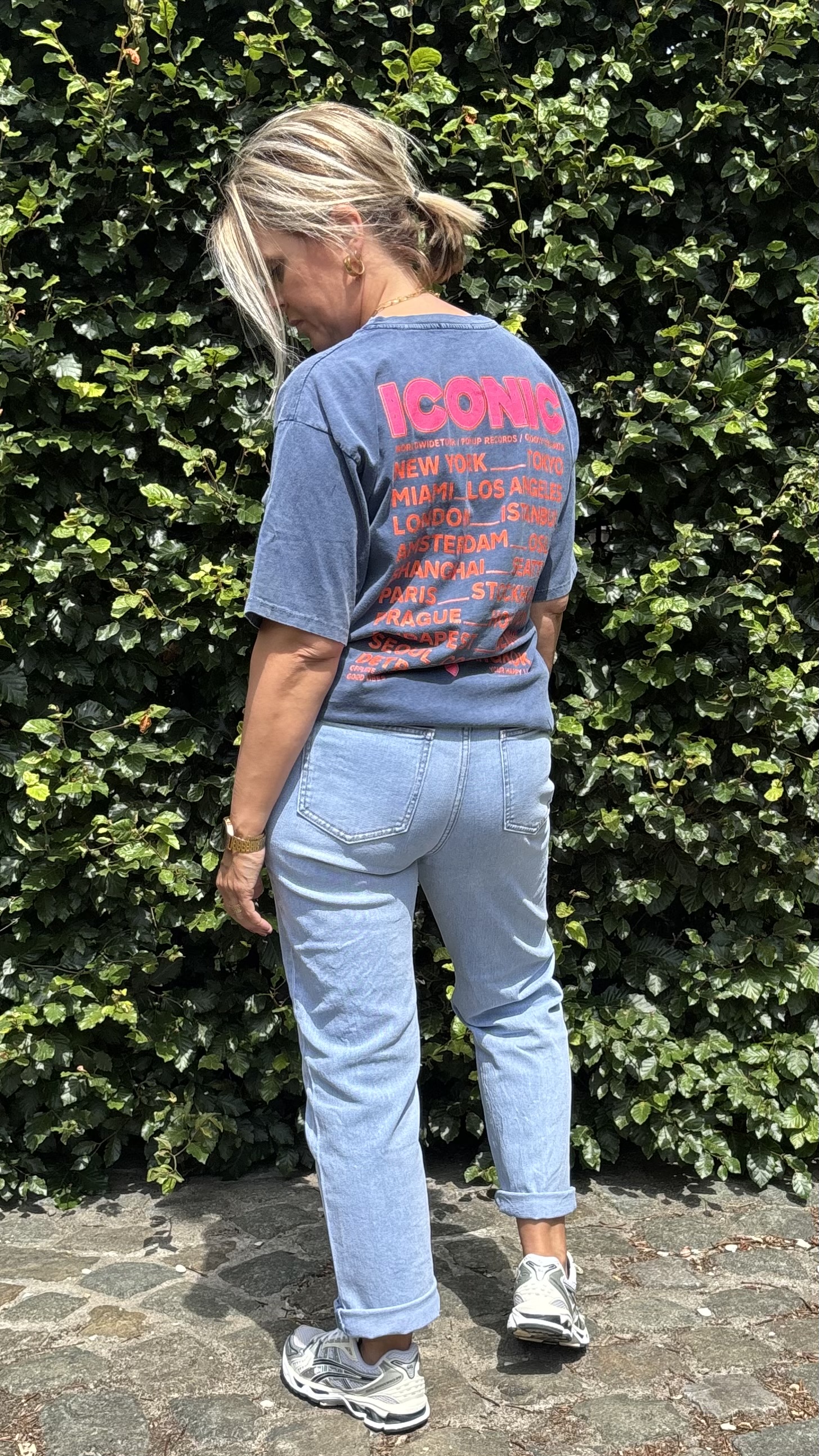 T shirt Iconic TU  blauw