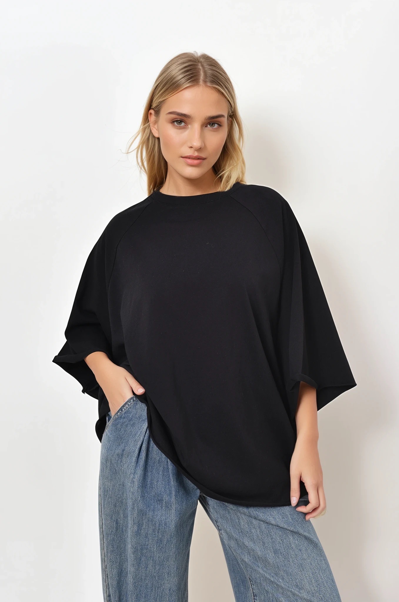 Sweater Lopke  zwart TU