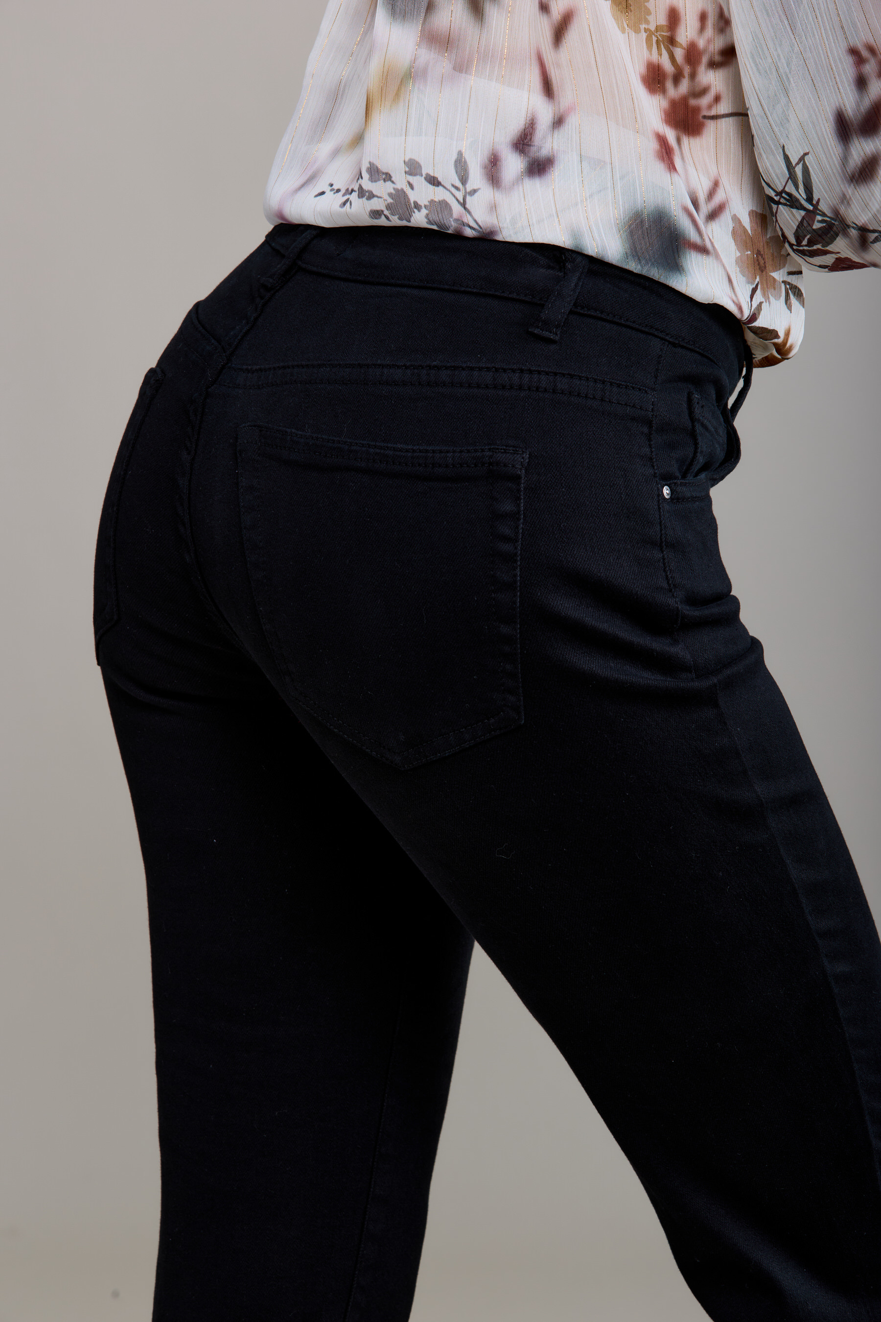 Jeans Toxik zwart boyfriend  L20029-c