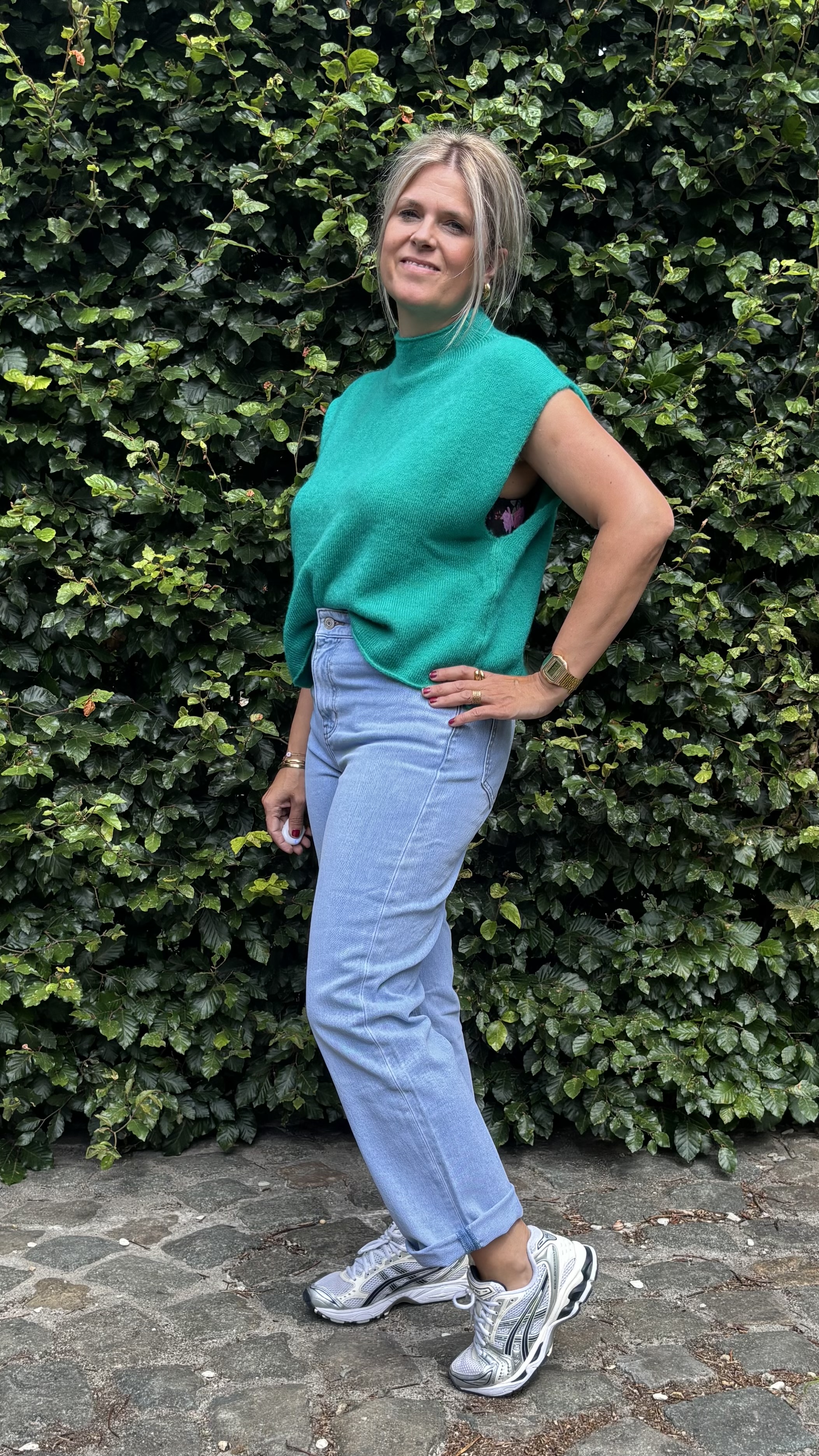 Pull Mitte TU groen