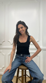 Top Odette zwart