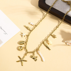 Ketting goud Merel