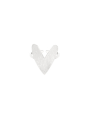 Ring met groot hart