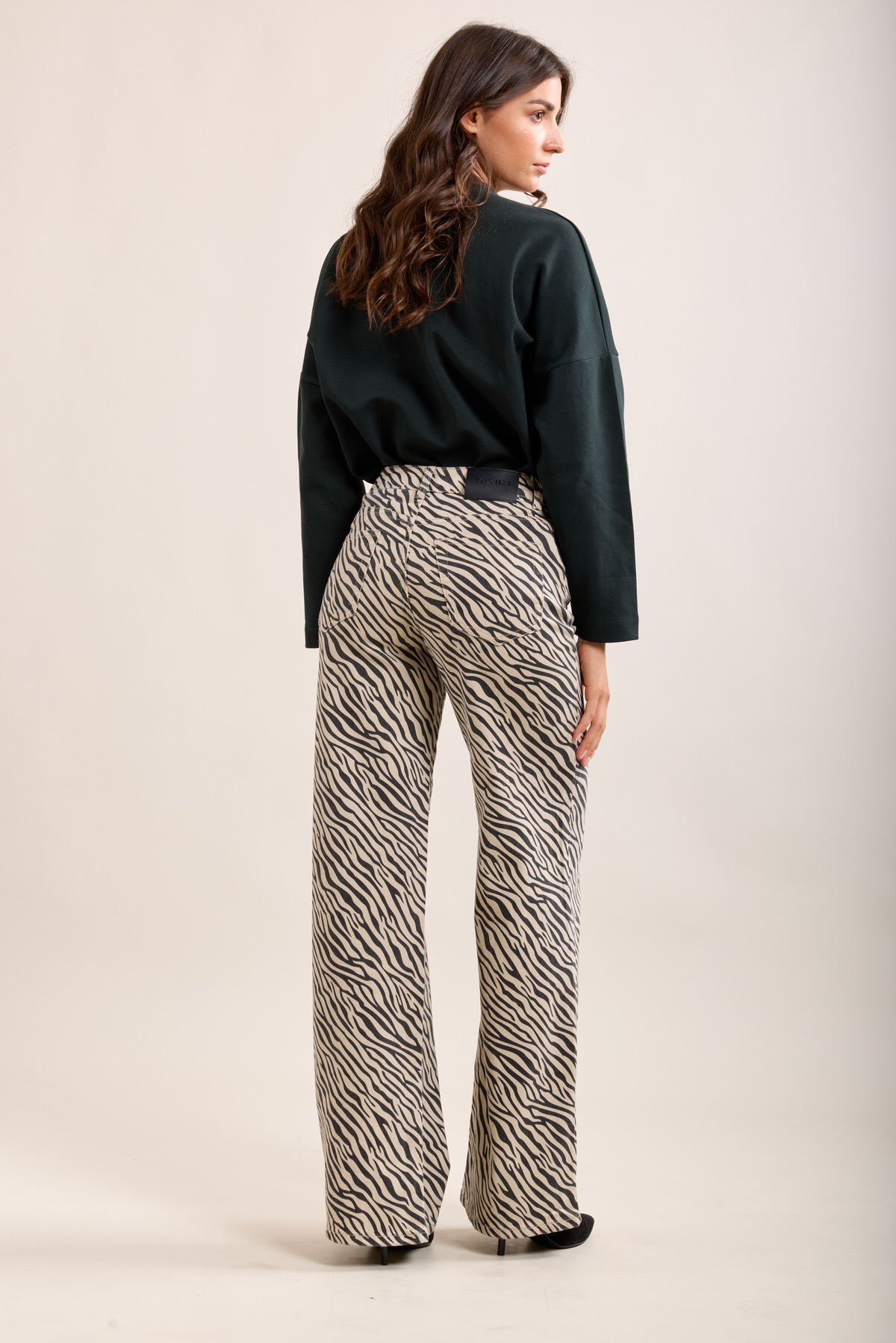Broek Zebra print