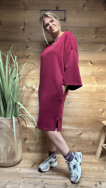 Kleedje Tina  vlindermouw  TU bordeaux
