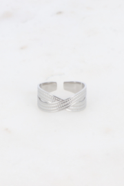 Ring Pia zilver