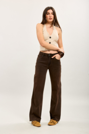 Jeans Toxik Chloé – Low Waist Brown