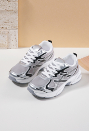 Sneakers Mona silver /zwart