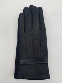 Handschoenen daim zwart