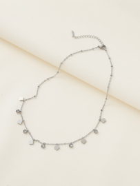 Ketting  Annais zilver