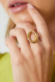 Ring  Bold Circle  goud