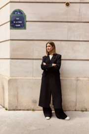 Coat blazer  oversized zwart