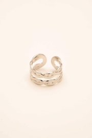 Ring Fien zilver