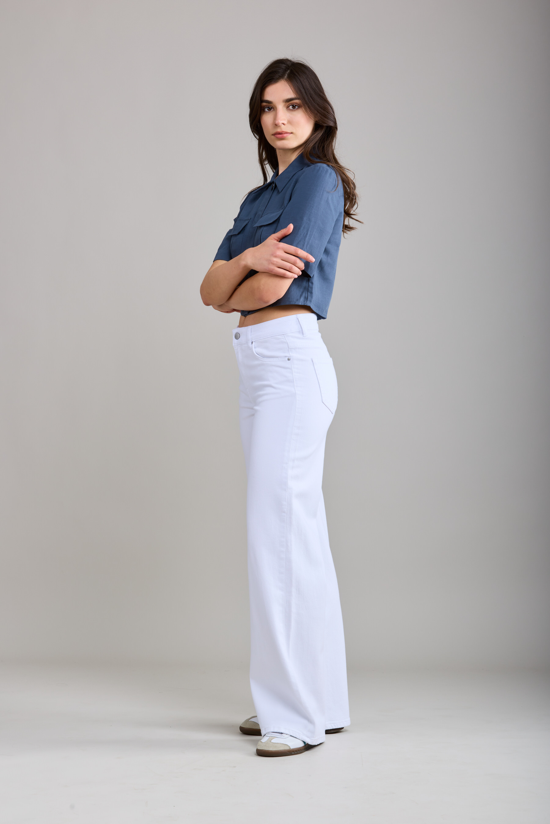 Jeans wit toxik  L21285-3