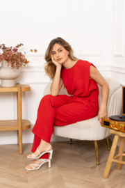 Jumpsuit Oona  rood