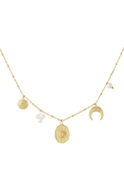 Ketting Moony  goud