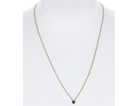 Ketting zwart steentje