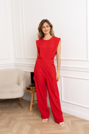 Jumpsuit Oona  rood