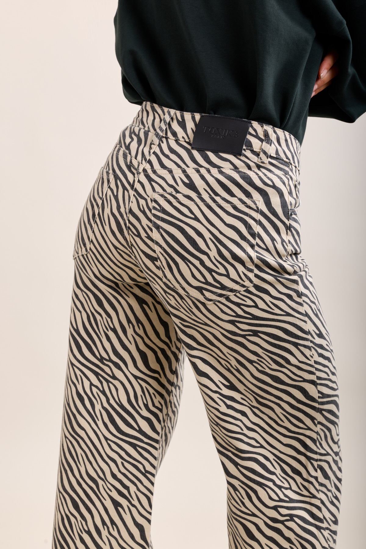 Broek Zebra print