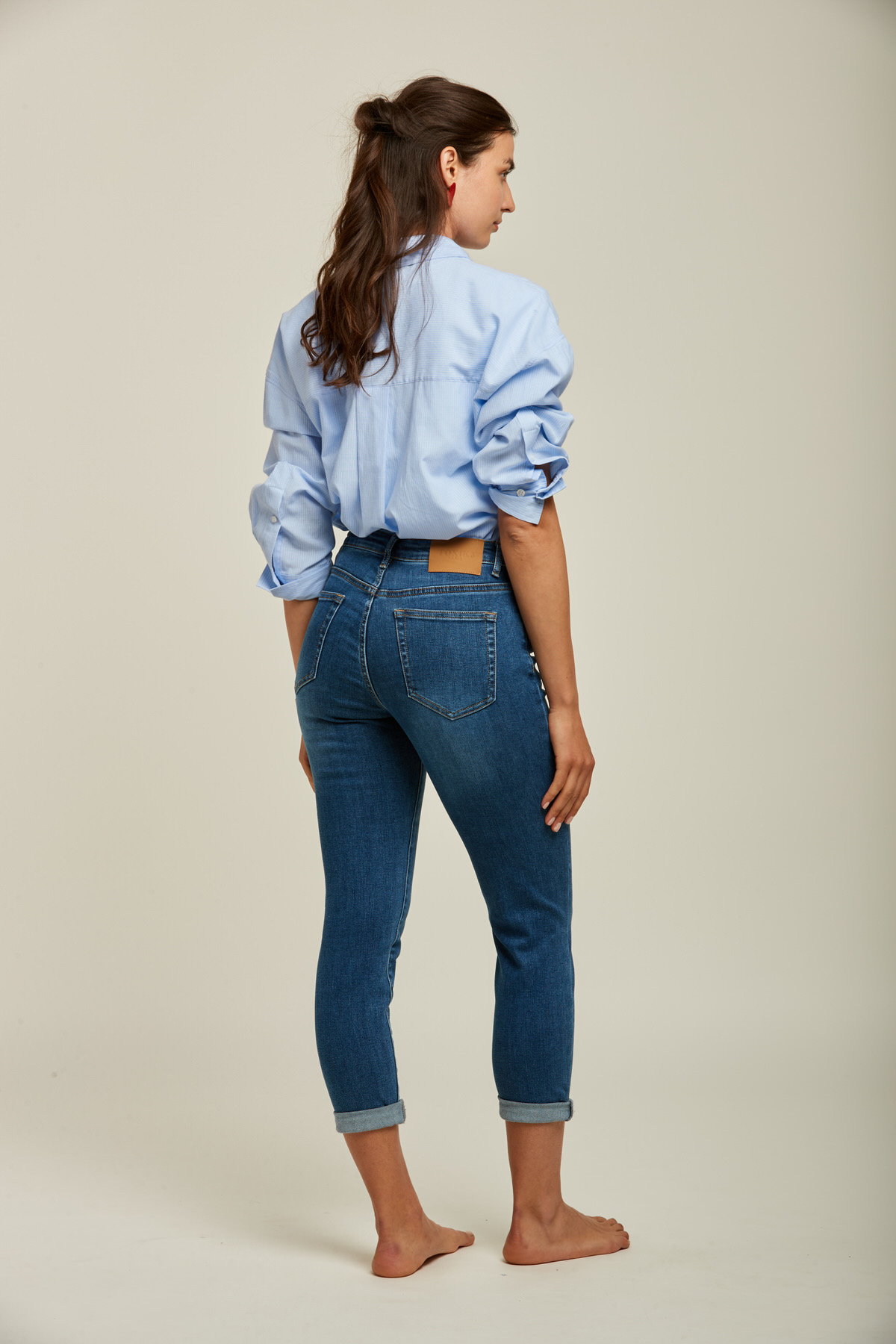 Jeans Toxik donker jeans  boyfriend  L20029-34