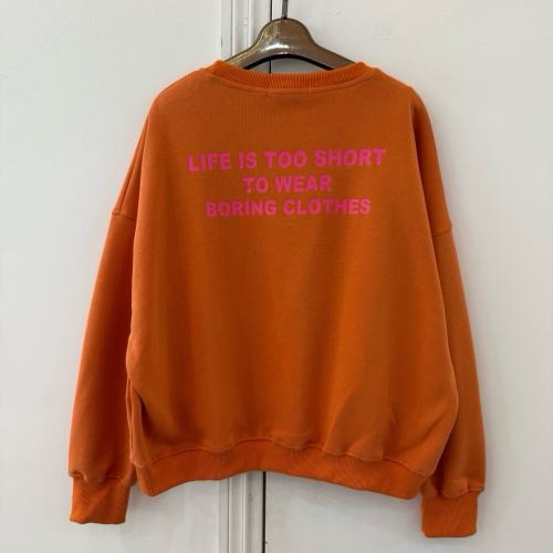 Sweater  'LIFE IS GOOD' TU orange