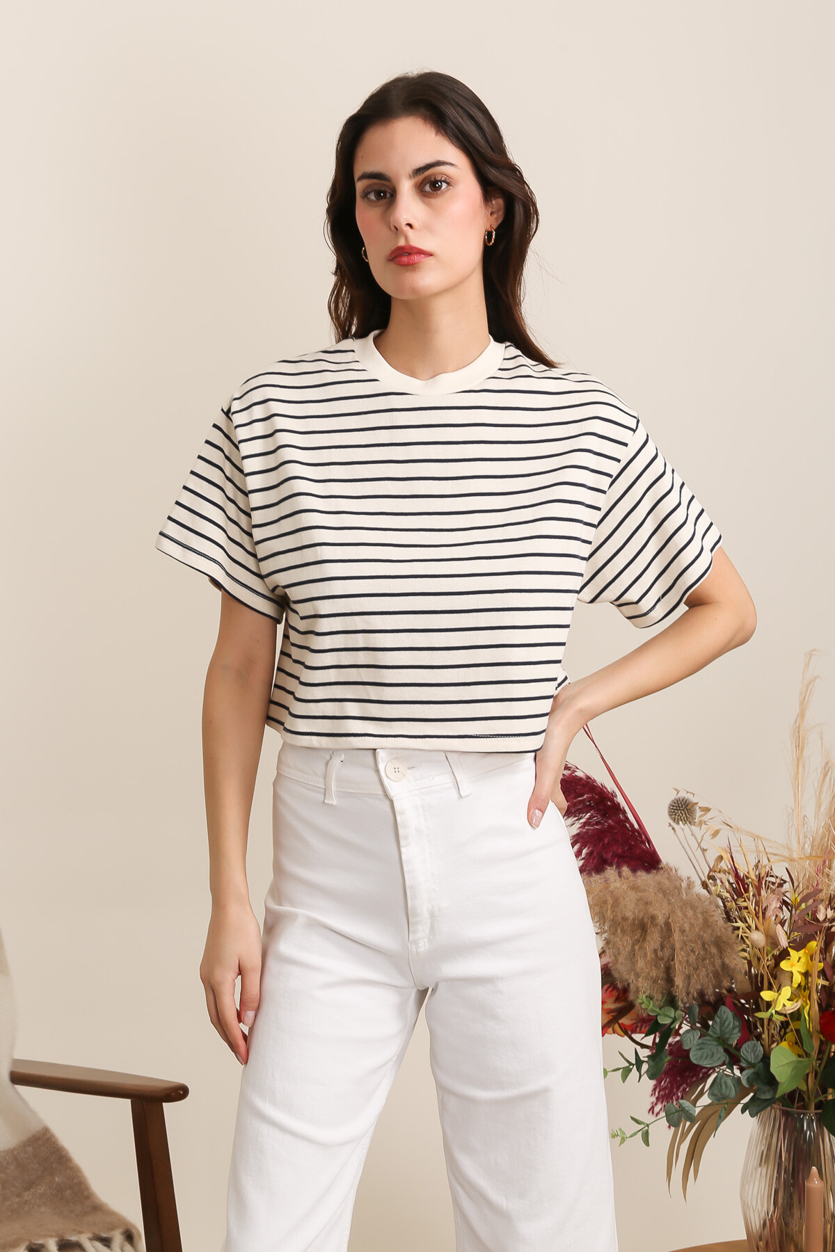 T shirt Gitte Navy