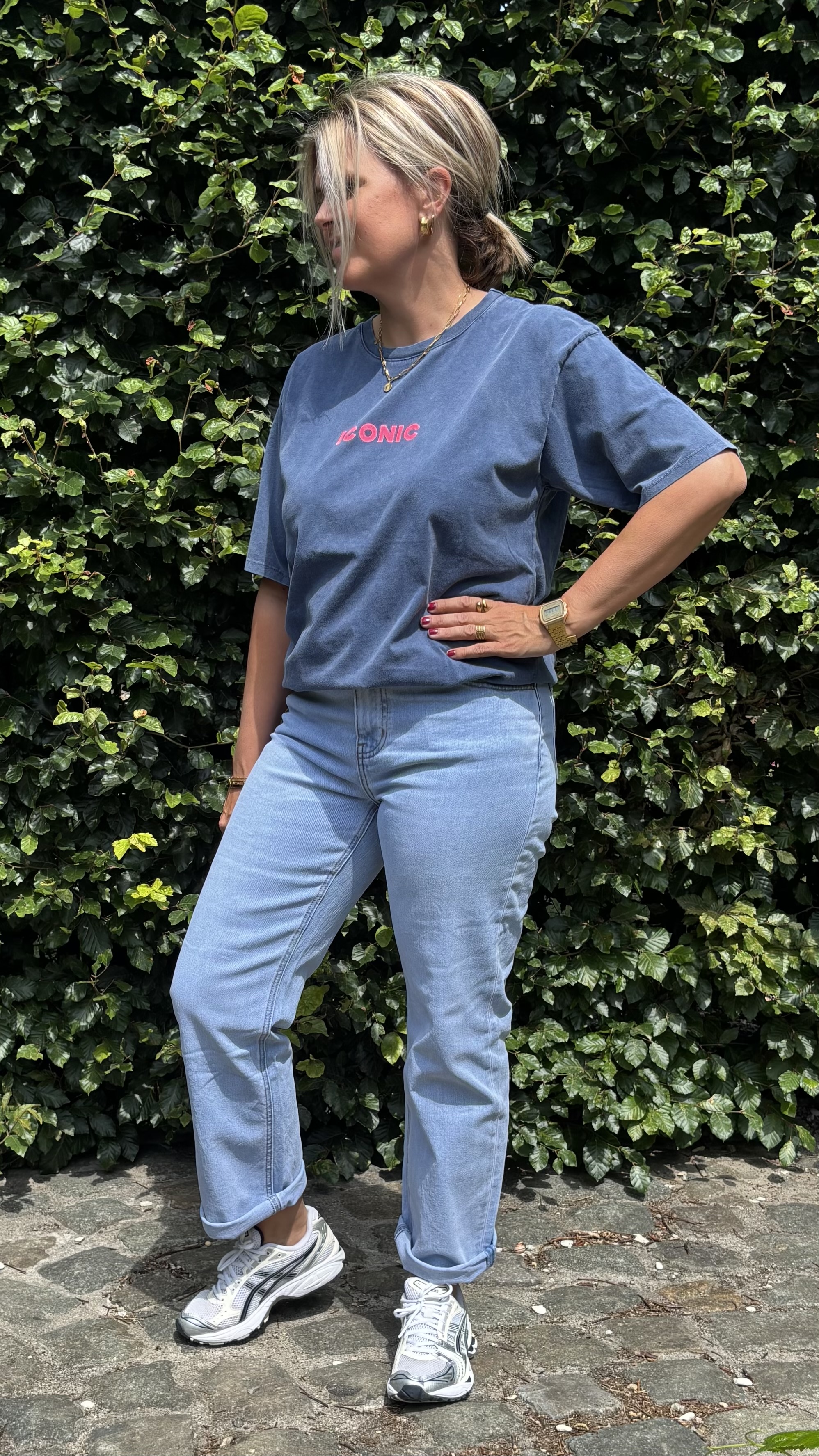 T shirt Iconic TU  blauw