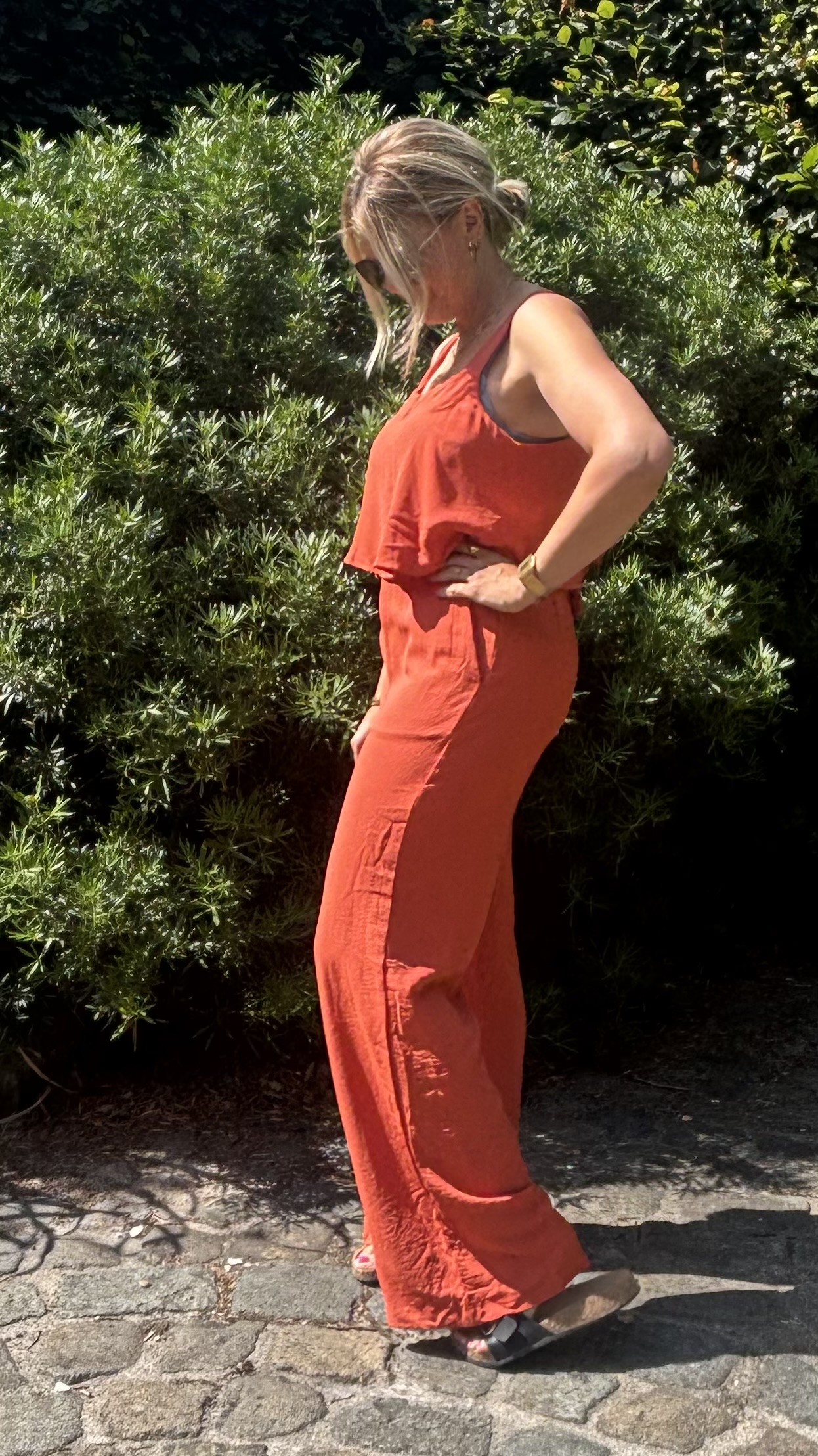 Jumpsuit  Jutta  terracotta