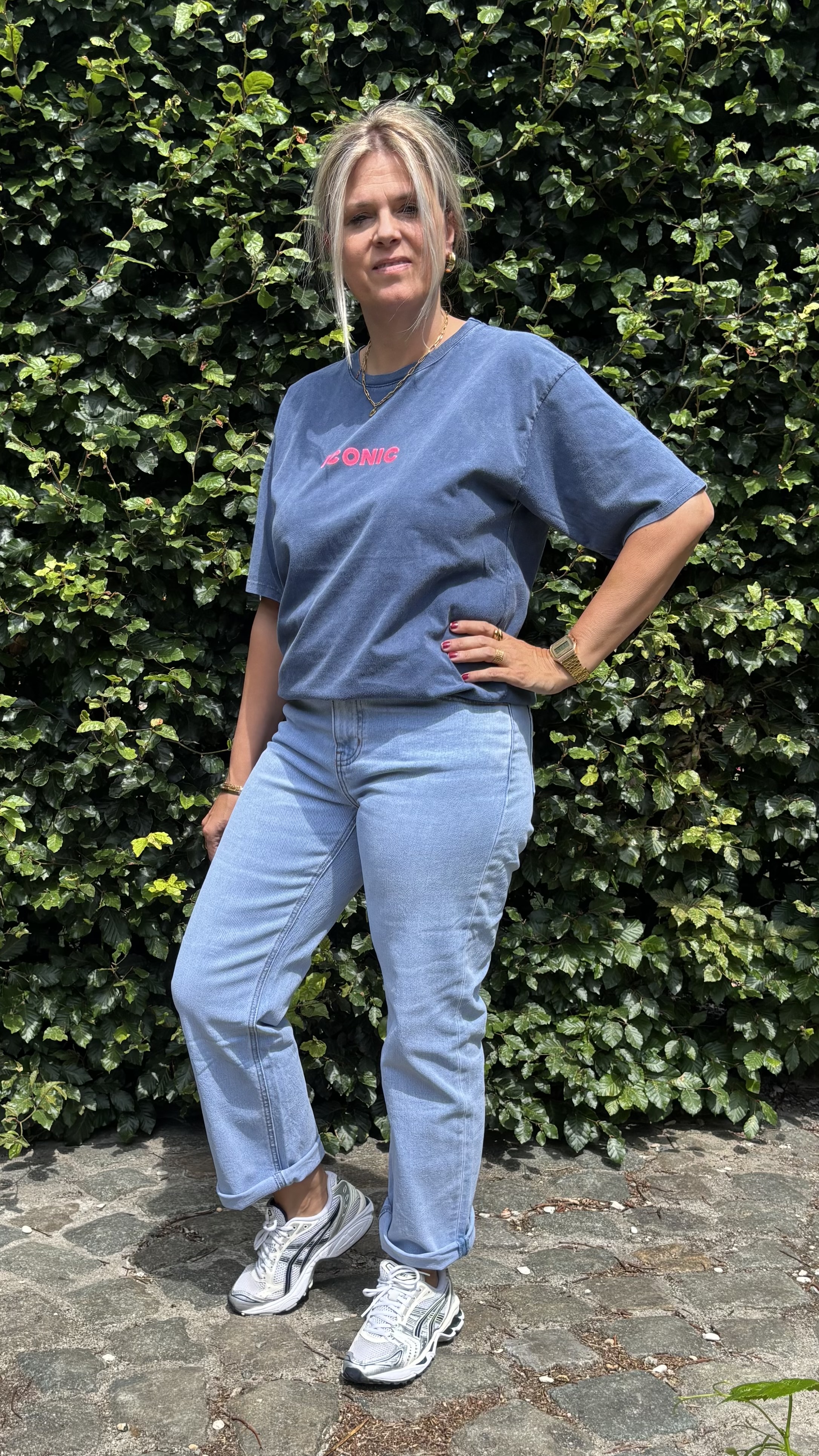 T shirt Iconic TU  blauw