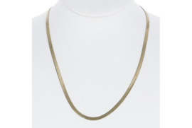 Ketting effen goud