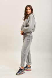 Jeans Toxik Mila – Mom Fit Grijs