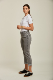 Jeans Toxik donker grijs boyfriend  L20029  D11