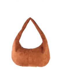 Handtas Noëlle – Camel Suède Look