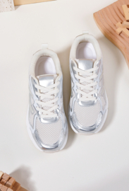 Sneakers Mona silver /beige